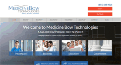 Desktop Screenshot of medbowtech.com